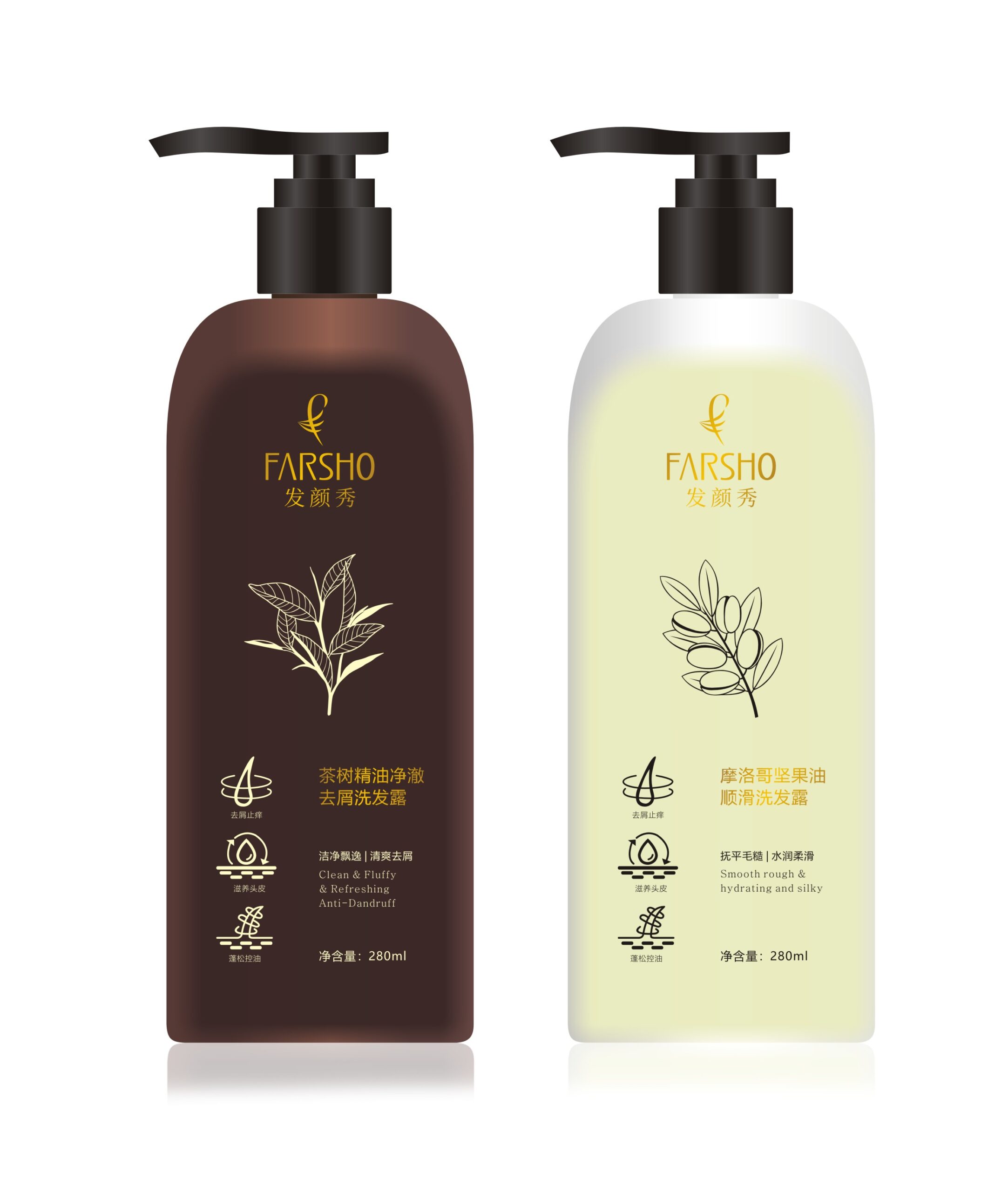 Argan Conditioner Tea Tree Oil Shampoo